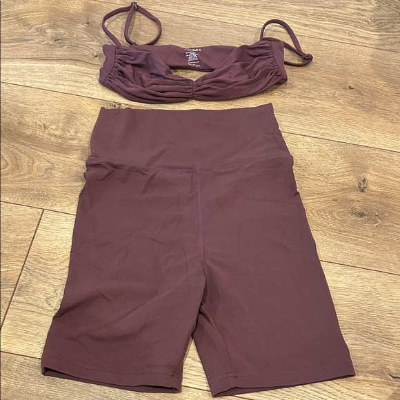 Stylish Women's Mauve Bike Shorts - Picture 1 of 3